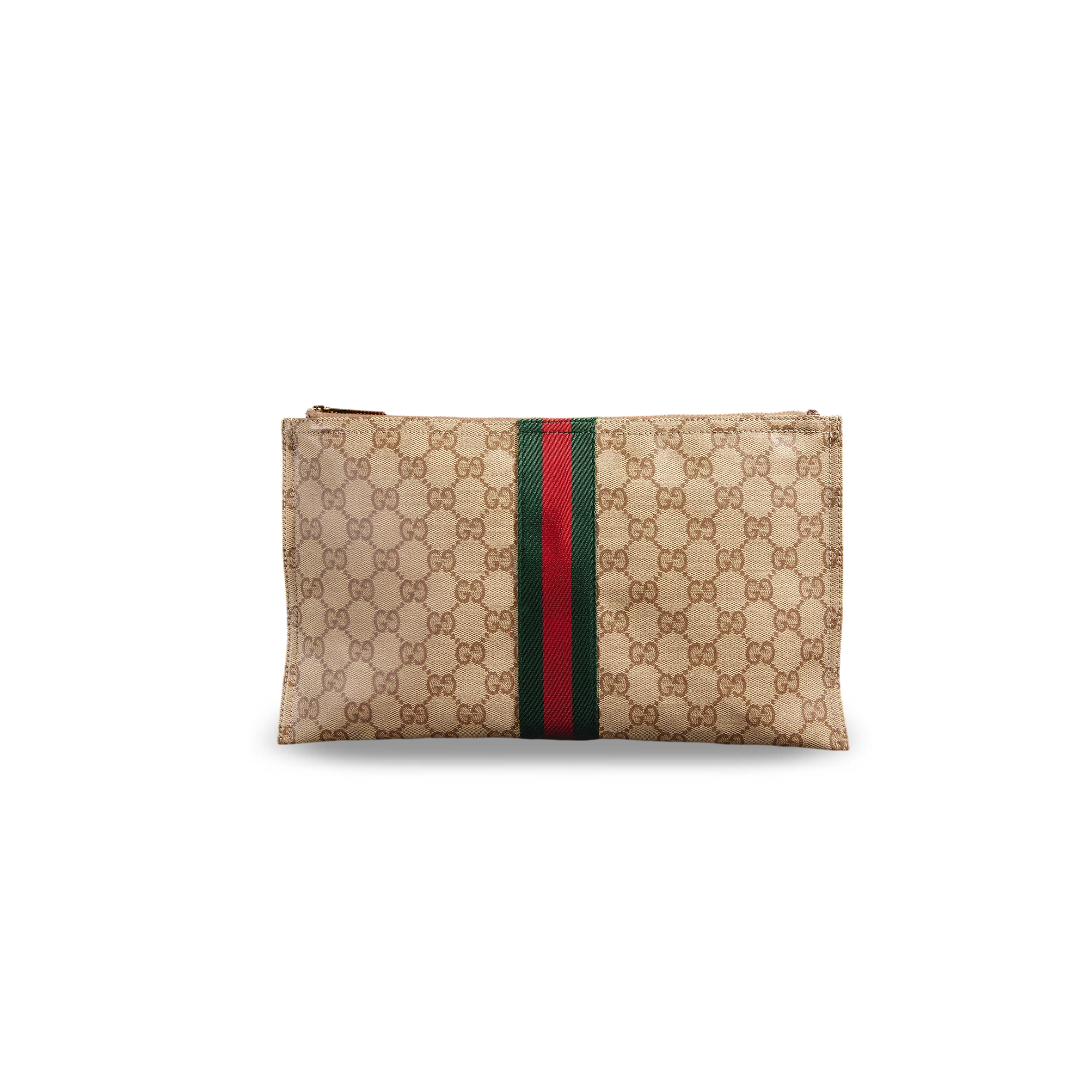 GUCCI LARGE POUCH WITH WEB 876054 (30*19cm)